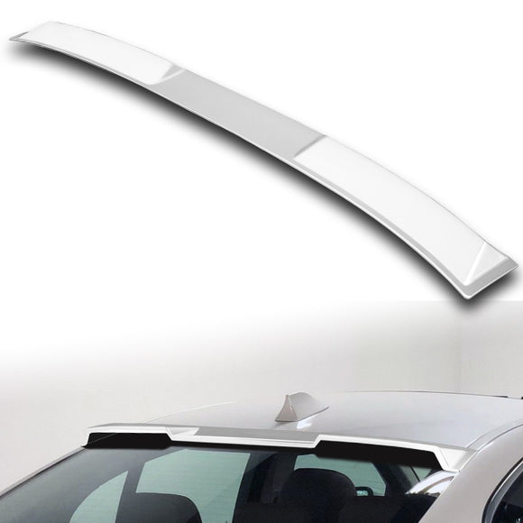 W-Power ABS VIP-Style Rear Widow Roof Visor Wing Spoiler For 2011 - 2016 BMW 5-Series M5 F10 Sedan -Pearl White