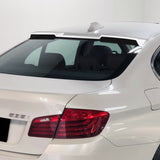 W-Power ABS VIP-Style Rear Widow Roof Visor Wing Spoiler For 2011 - 2016 BMW 5-Series M5 F10 Sedan -Pearl White