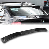 W-Power ABS VIP-Style Rear Widow Roof Visor Wing Spoiler For 2012 - 2018 BMW 3-Series F30 F80 M3 Sedan -Carbon Fiber Look