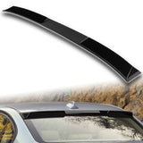 W-Power ABS VIP-Style Rear Widow Roof Visor Wing Spoiler For 2006 - 2011 BMW 3-Series E90 M3 Sedan -Pearl Black