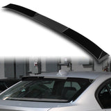 W-Power ABS VIP-Style Rear Widow Roof Visor Wing Spoiler For 2006 - 2011 BMW 3-Series E90 M3 Sedan -Pearl Black