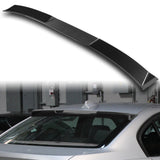 W-Power ABS VIP-Style Rear Widow Roof Visor Wing Spoiler For 2006 - 2011 BMW 3-Series E90 M3 Sedan -Carbon Fiber Look