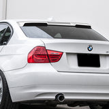 W-Power ABS VIP-Style Rear Widow Roof Visor Wing Spoiler For 2006 - 2011 BMW 3-Series E90 M3 Sedan -Pearl White