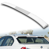 W-Power ABS VIP-Style Rear Widow Roof Visor Wing Spoiler For 2006 - 2011 BMW 3-Series E90 M3 Sedan -Pearl White