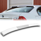 W-Power ABS VIP-Style Rear Widow Roof Visor Wing Spoiler For 2006 - 2011 BMW 3-Series E90 M3 Sedan -Pearl White