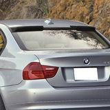 W-Power ABS VIP-Style Rear Widow Roof Visor Wing Spoiler For 2006 - 2011 BMW 3-Series E90 M3 Sedan -Unpainted Matte Black