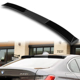 W-Power ABS VIP-Style Rear Widow Roof Visor Wing Spoiler For 2019- 2023 BMW 3-Series G20 G80 M3 Sedan -Pearl Black