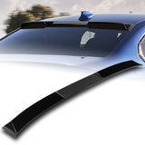 W-Power ABS VIP-Style Rear Widow Roof Visor Wing Spoiler For 2019- 2023 BMW 3-Series G20 G80 M3 Sedan -Pearl Black