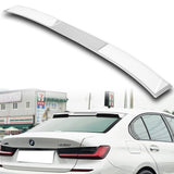 W-Power ABS VIP-Style Rear Widow Roof Visor Wing Spoiler For 2019- 2023 BMW 3-Series G20 G80 M3 Sedan -Pearl White