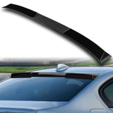 W-Power ABS VIP-Style Rear Widow Roof Visor Wing Spoiler For 2017- 2023 BMW 5-Series G30 F90 M5 Sedan -Pearl Black