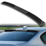 W-Power ABS VIP-Style Rear Widow Roof Visor Wing Spoiler For 2017- 2023 BMW 5-Series G30 F90 M5 Sedan -Unpainted Matte Black