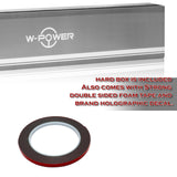 W-Power ABS VIP-Style Rear Widow Roof Visor Wing Spoiler For 2014- 2021 BMW 2-Series F22 F87 M2 Coupe -Carbon Fiber Look