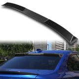 W-Power ABS VIP-Style Rear Widow Roof Visor Wing Spoiler For 2014- 2021 BMW 2-Series F22 F87 M2 Coupe -Carbon Fiber Look