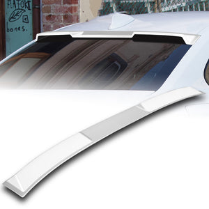 W-Power ABS VIP-Style Rear Widow Roof Visor Wing Spoiler For 2014- 2021 BMW 2-Series F22 F87 M2 Coupe -Pearl White