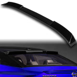 W-Power ABS VIP-Style Rear Widow Roof Visor Wing Spoiler For 2020- 2024 Nissan Sentra Sedan -Pearl Black