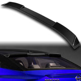 W-Power ABS VIP-Style Rear Widow Roof Visor Wing Spoiler For 2020- 2024 Nissan Sentra Sedan -Carbon Fiber Look