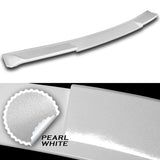 W-Power ABS VIP-Style Rear Widow Roof Visor Wing Spoiler For 2020- 2024 Nissan Sentra Sedan -Pearl White