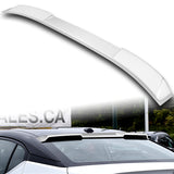 W-Power ABS VIP-Style Rear Widow Roof Visor Wing Spoiler For 2020- 2024 Nissan Sentra Sedan -Pearl White