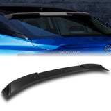 W-Power ABS VIP-Style Rear Widow Roof Visor Wing Spoiler For 2020- 2024 Nissan Sentra Sedan -Unpainted Matte Black