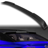 W-Power ABS VIP-Style Rear Widow Roof Visor Wing Spoiler For 2020- 2024 Nissan Sentra Sedan -Unpainted Matte Black