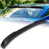 W-Power ABS VIP-Style Rear Widow Roof Visor Wing Spoiler For 2020- 2024 Nissan Sentra Sedan -Unpainted Matte Black