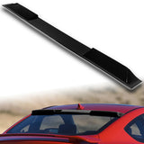 W-Power ABS VIP-Style Rear Widow Roof Visor Wing Spoiler For 2010- 2016 Hyundai Genesis Coupe -Pearl Black