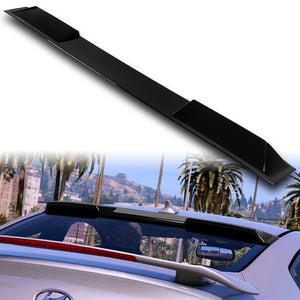 W-Power ABS VIP-Style Rear Widow Roof Visor Wing Spoiler For 2010- 2016 Hyundai Genesis Coupe -Pearl Black