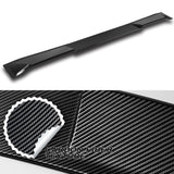 W-Power ABS VIP-Style Rear Widow Roof Visor Wing Spoiler For 2010- 2016 Hyundai Genesis Coupe -Carbon Fiber Look