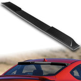 W-Power ABS VIP-Style Rear Widow Roof Visor Wing Spoiler For 2010- 2016 Hyundai Genesis Coupe -Carbon Fiber Look