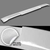 W-Power ABS VIP-Style Rear Widow Roof Visor Wing Spoiler For 2010- 2016 Hyundai Genesis Coupe -Pearl White