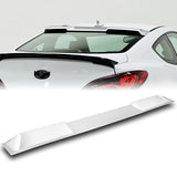 W-Power ABS VIP-Style Rear Widow Roof Visor Wing Spoiler For 2010- 2016 Hyundai Genesis Coupe -Pearl White