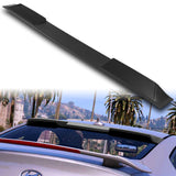 W-Power ABS VIP-Style Rear Widow Roof Visor Wing Spoiler For 2010- 2016 Hyundai Genesis Coupe -Unpainted Matte Black