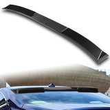 W-Power ABS VIP-Style Rear Widow Roof Visor Wing Spoiler For 2017- 2022 Infiniti Q60 Coupe -Carbon Fiber Look