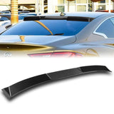 W-Power ABS VIP-Style Rear Widow Roof Visor Wing Spoiler For 2017- 2022 Infiniti Q60 Coupe -Carbon Fiber Look