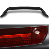 Rear Trunk Lip Spoiler Wing For 1996-2000 Honda Civic Coupe 2-Door With LED Brake Light -ABS Unpainted Matte Black