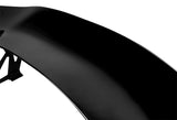 Type-1 GT-Style Adjustable Bracket Rear Trunk Lip Universal Spoiler Wing 57" -ABS Painted Black