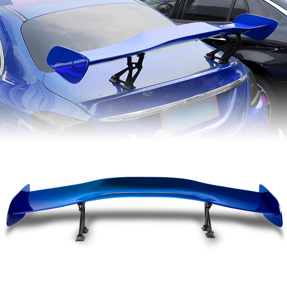 Type-1 GT-Style Adjustable Bracket Rear Trunk Lip Universal Spoiler Wing 57