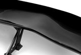 Type-2 GT-Style Adjustable Bracket Rear Trunk Lip Universal Spoiler Wing 57" -ABS Painted Black