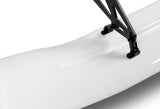 Type-2 GT-Style Adjustable Bracket Rear Trunk Lip Universal Spoiler Wing 57" -ABS Painted White