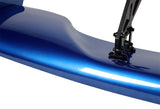 Type-3 GT-Style Adjustable Bracket Rear Trunk Lip Universal Spoiler Wing 57" -ABS Painted Blue