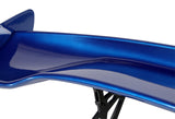 Type-3 GT-Style Adjustable Bracket Rear Trunk Lip Universal Spoiler Wing 57" -ABS Painted Blue