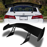 GT1-Style Down Force Racing Rear Trunk Lip Universal Spoiler Wing 57" -ABS Unpainted Matte Black