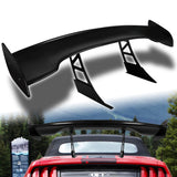 GT3-Style Down Force Racing Rear Trunk Lip Universal Spoiler Wing 57" -ABS Unpainted Matte Black