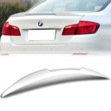 W-Power ABS V-Style Rear Trunk Lip Spoiler Wing For 2011-2016 BMW 5-Series/M5 F10 F18  -Pearl White