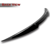 W-Power ABS V-Style Rear Trunk Lip Spoiler Wing For 2014-2022 Infiniti Q50 Sedan -Pearl Black