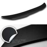 W-Power ABS PSM-Style Rear Trunk Lip Spoiler Wing For 2014-2020 BMW F33 F83 Convertible -Unpainted Matte Black