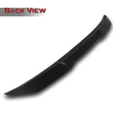 W-Power ABS PSM-Style Rear Trunk Lip Spoiler Wing For 2014-2020 BMW F33 F83 Convertible -Unpainted Matte Black