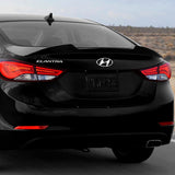 W-Power ABS V-Style Rear Trunk Lip Spoiler Wing For 2011-2016 Hyundai Elantra Sedan 4DR -Pearl Black