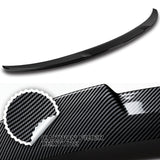 W-Power ABS V-Style Rear Trunk Lip Spoiler Wing For 2011-2016 Hyundai Elantra Sedan 4DR -Carbon Fiber Look