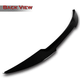 W-Power ABS V-Style Rear Trunk Lip Spoiler Wing For 2015-2020 BMW M4 F82 Coupe -Pearl Black